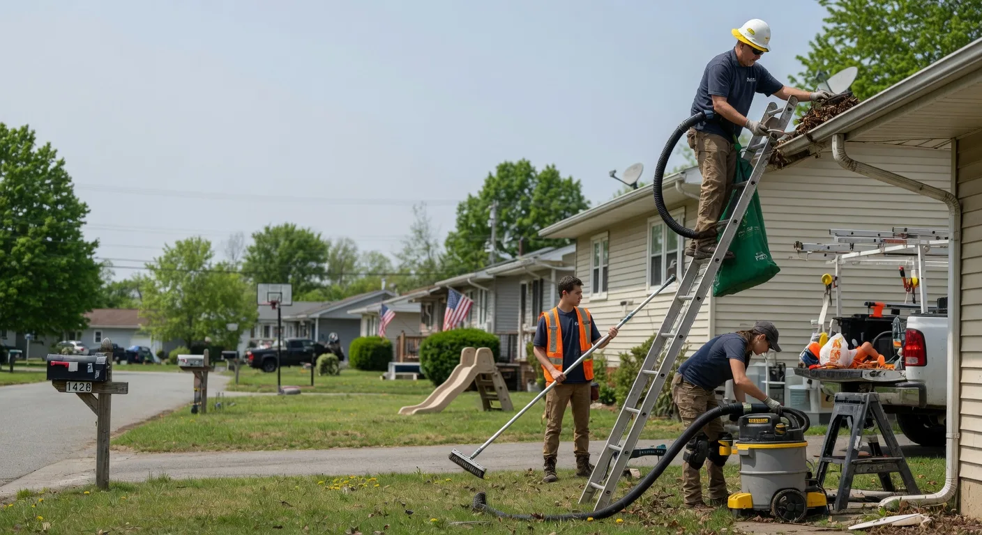 Gutter Installation in Young America, IN near me